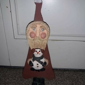 Adorable primitive Santa